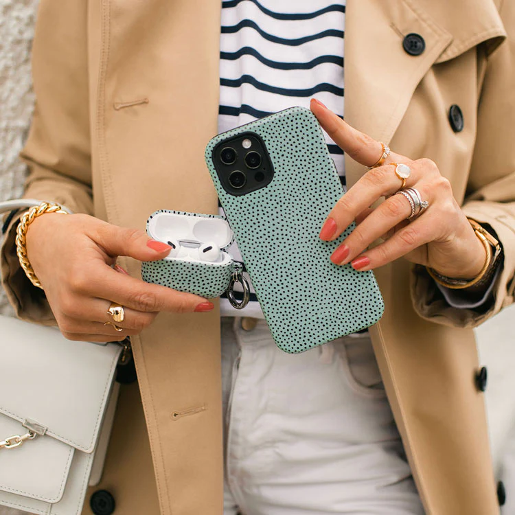 Mint Gelato - Dots iPhone 17e Case - Image 10
