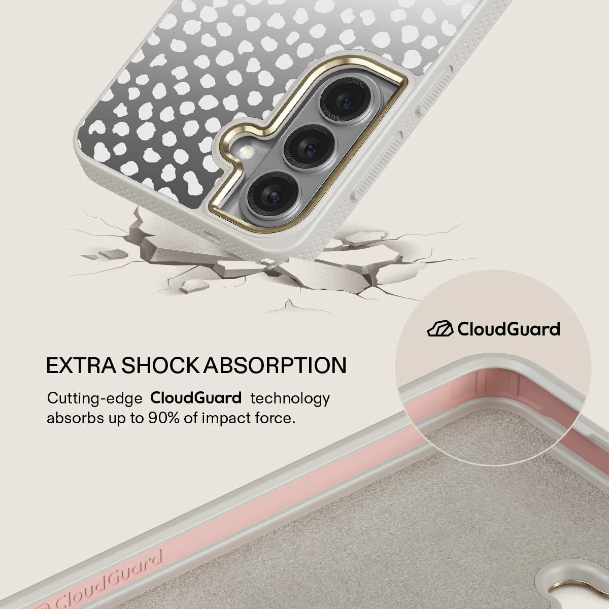 Night Sky - Dotted Samsung Galaxy S26 Case - Image 77
