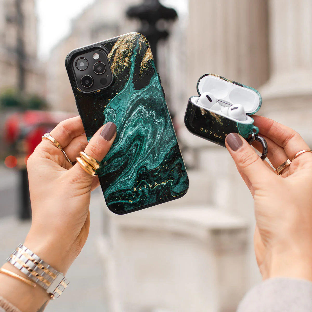Emerald Pool - Elegant Samsung Galaxy S25 FE Case - Image 6