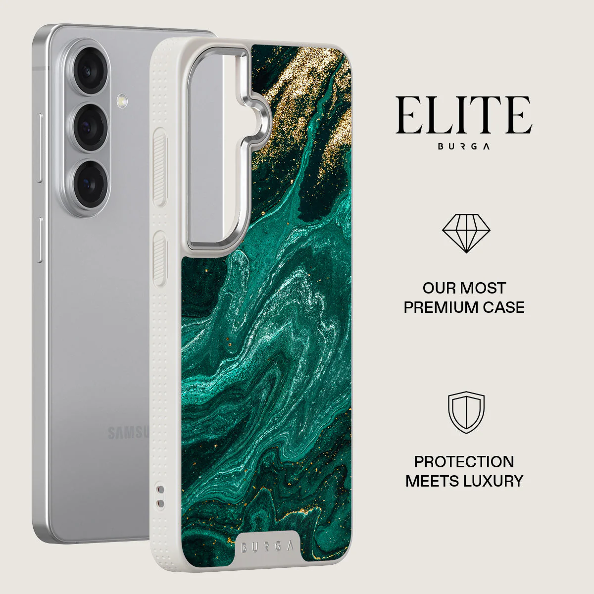 Emerald Pool - Elegant Samsung Galaxy S26 Plus Case - Image 34