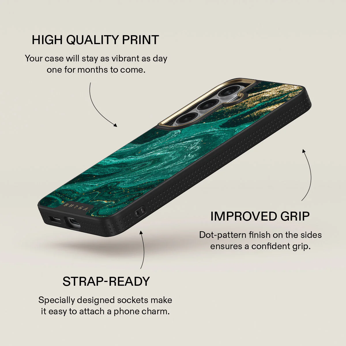 Emerald Pool - Elegant Samsung Galaxy S26 Plus Case - Image 9