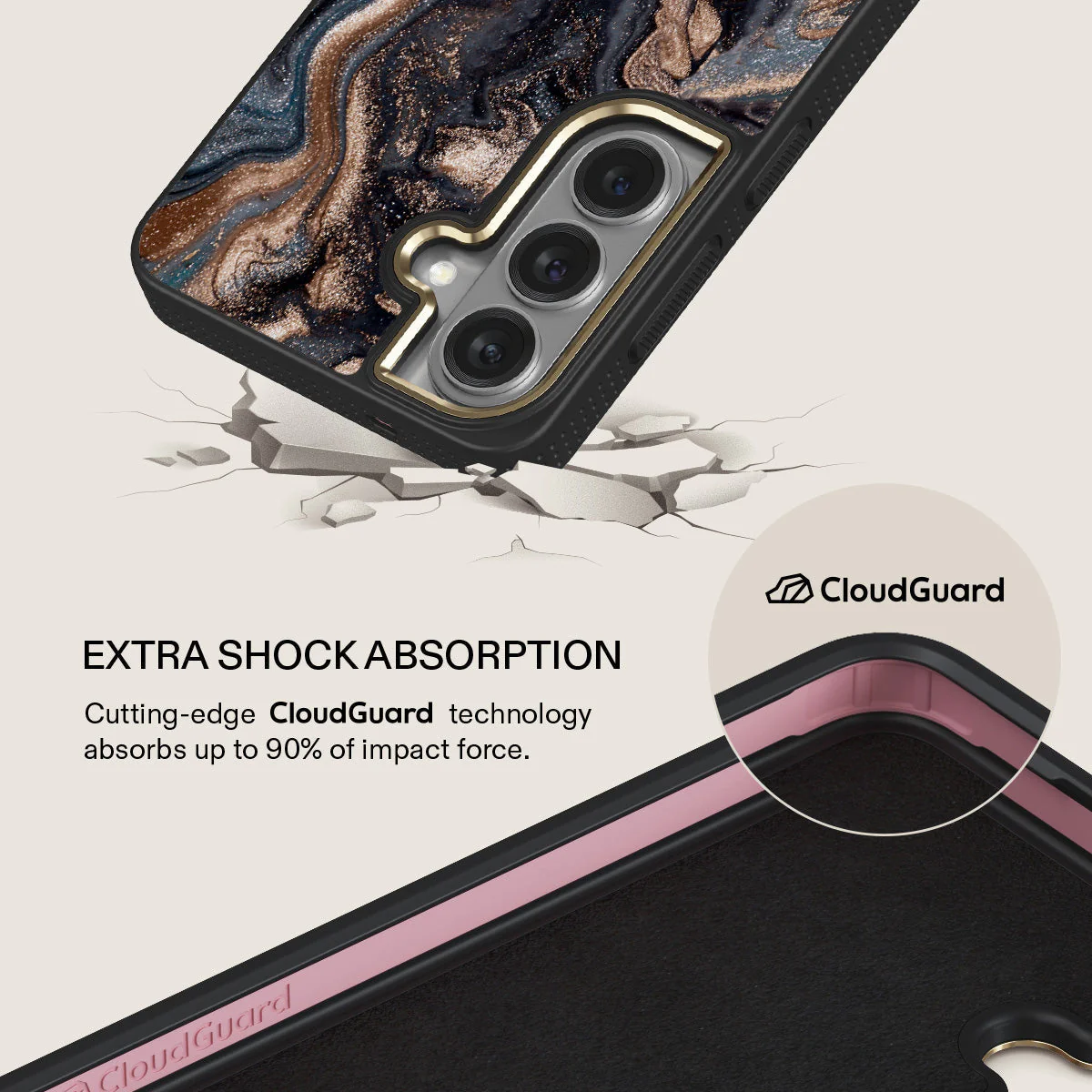 Enchanted Mirror - Marble Samsung Galaxy S26 Plus Case - Image 7