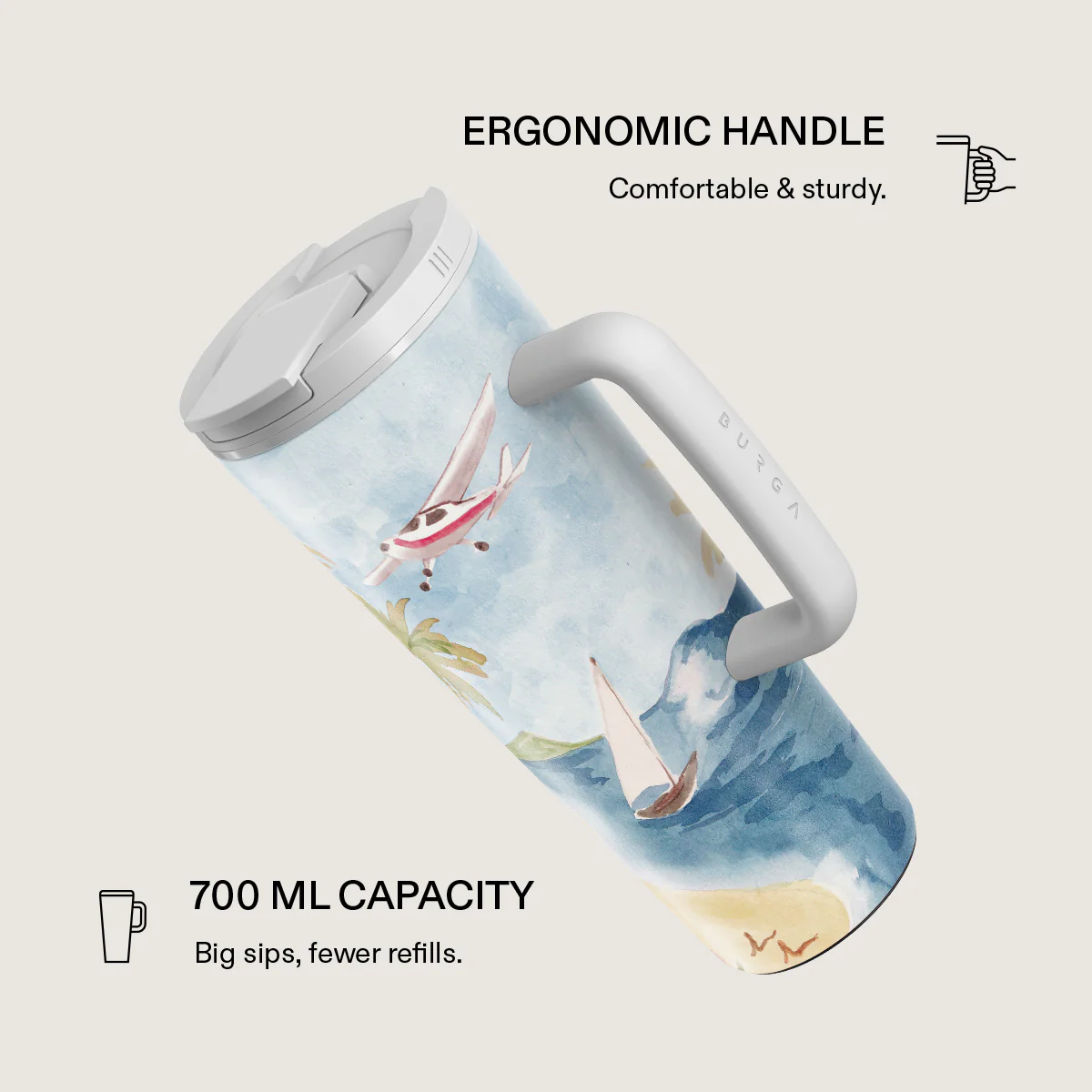 Escape - EasyGrip Travel Mug - Image 2