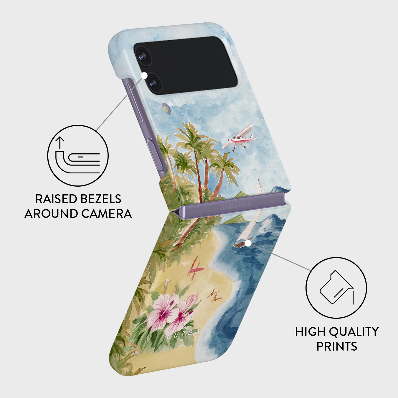 Escape - Samsung Galaxy Z Flip 4 Case - Image 3