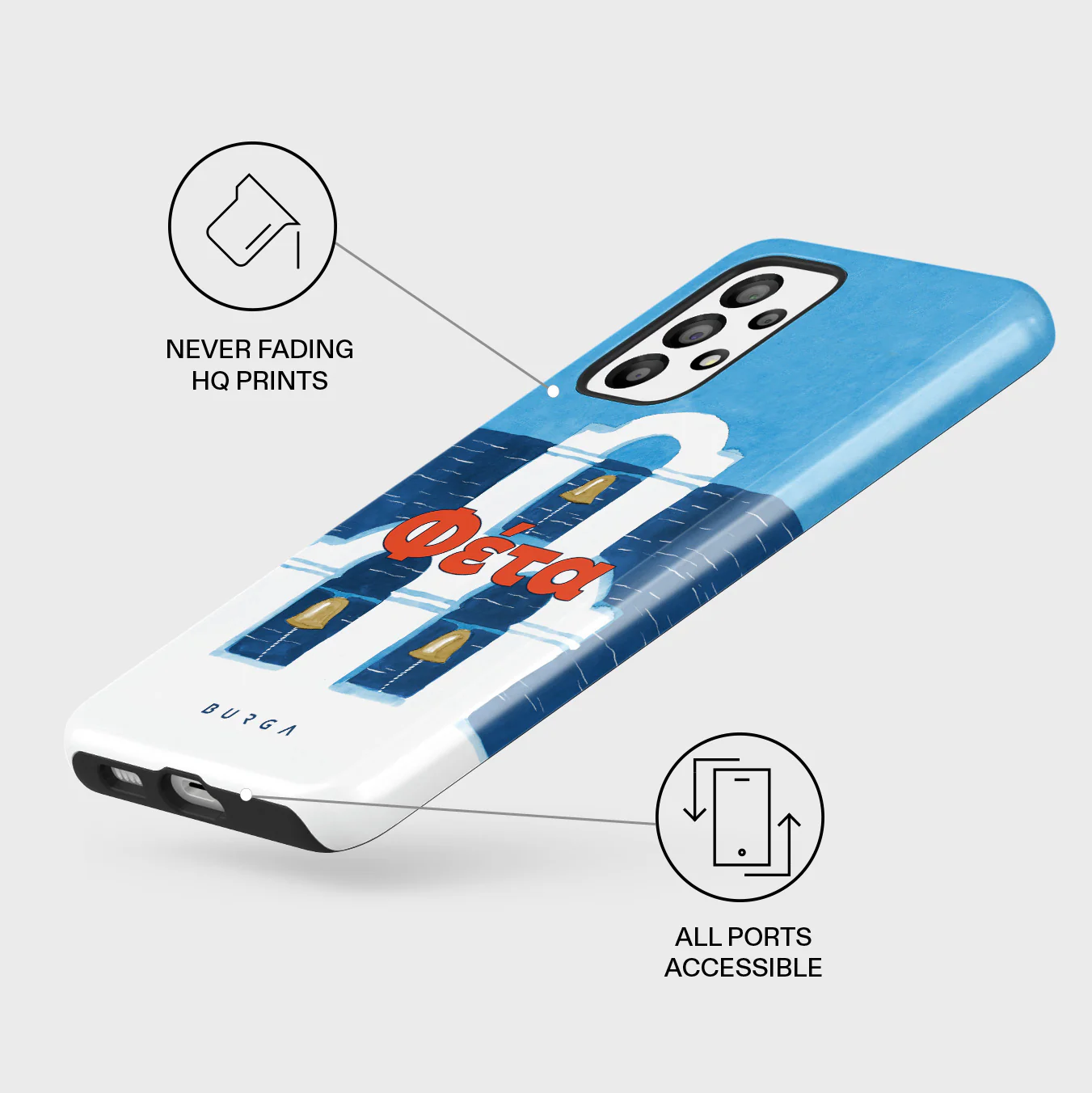 Feta - Samsung Galaxy A53 Case - Image 3