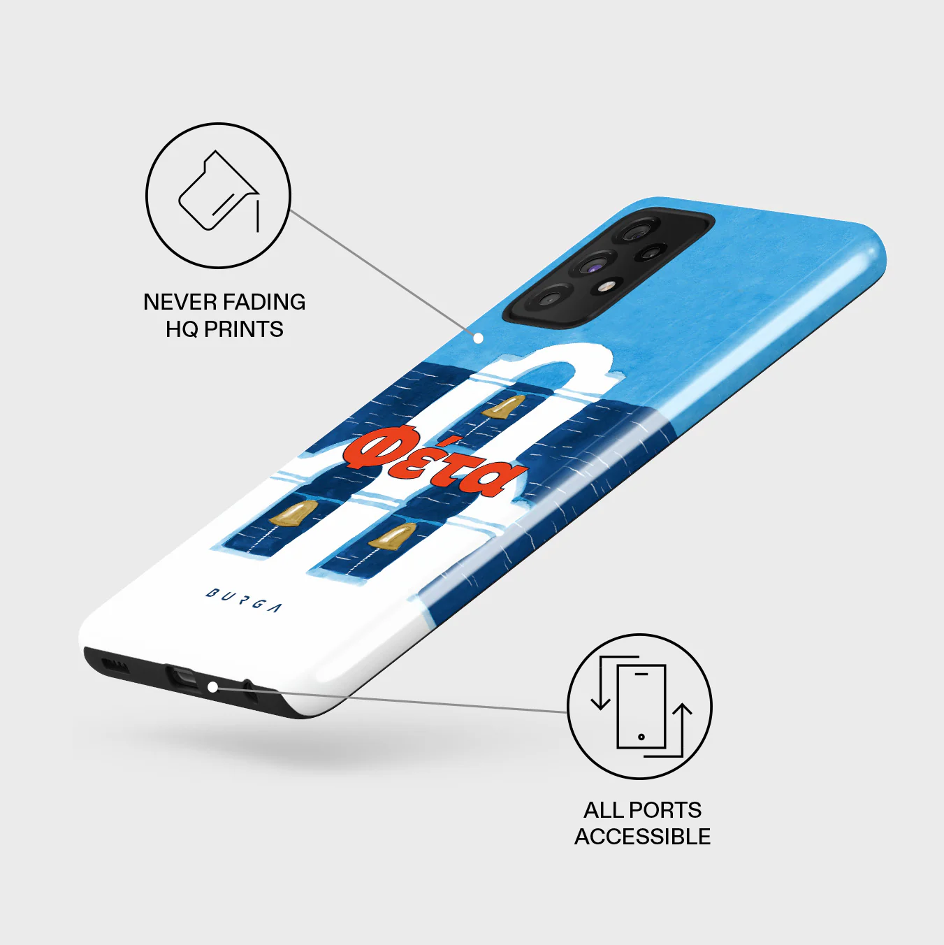 Feta - Samsung Galaxy A72 4G / 5G Case - Image 7