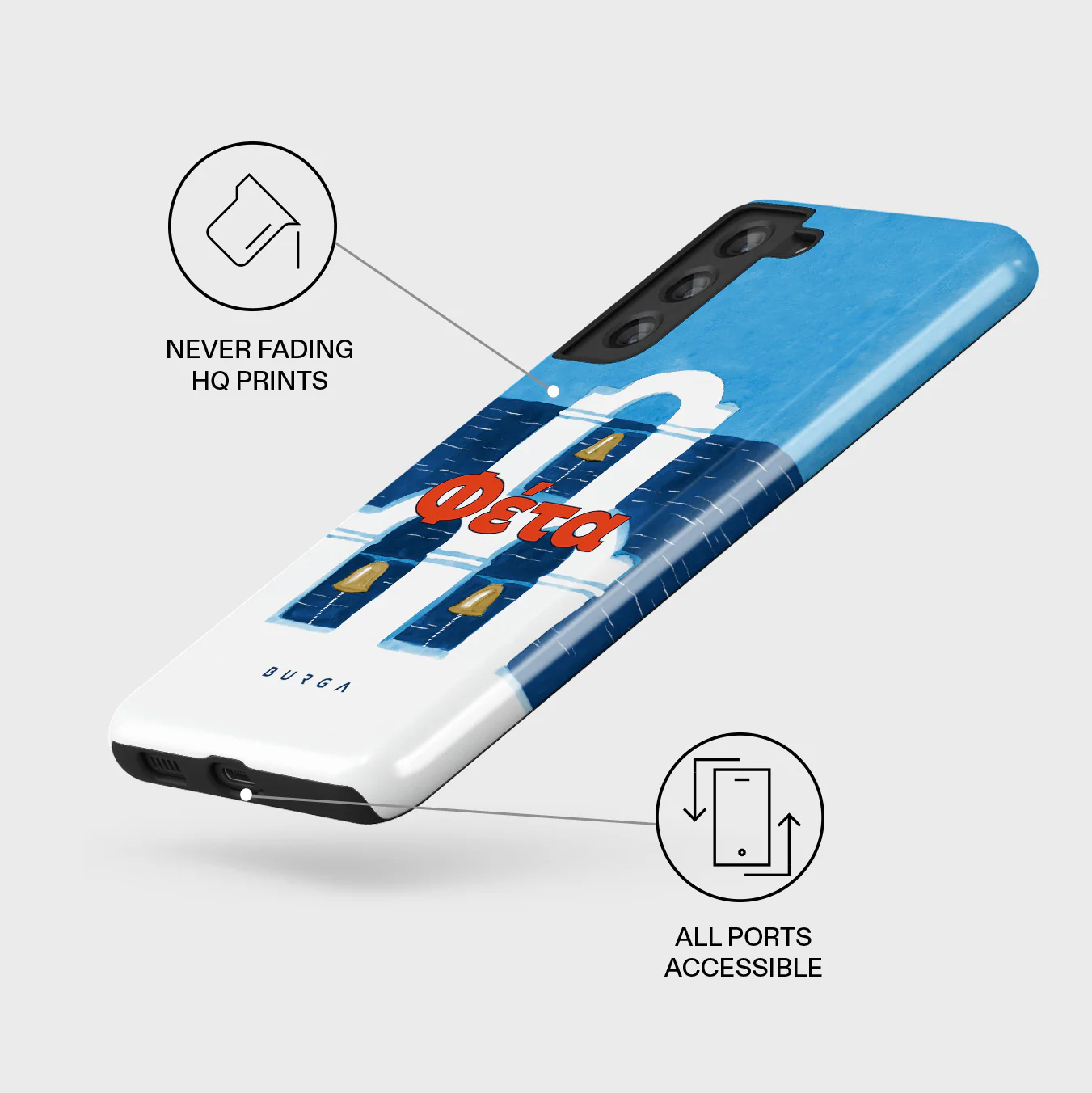 Feta - Samsung Galaxy S21 FE Case - Image 3