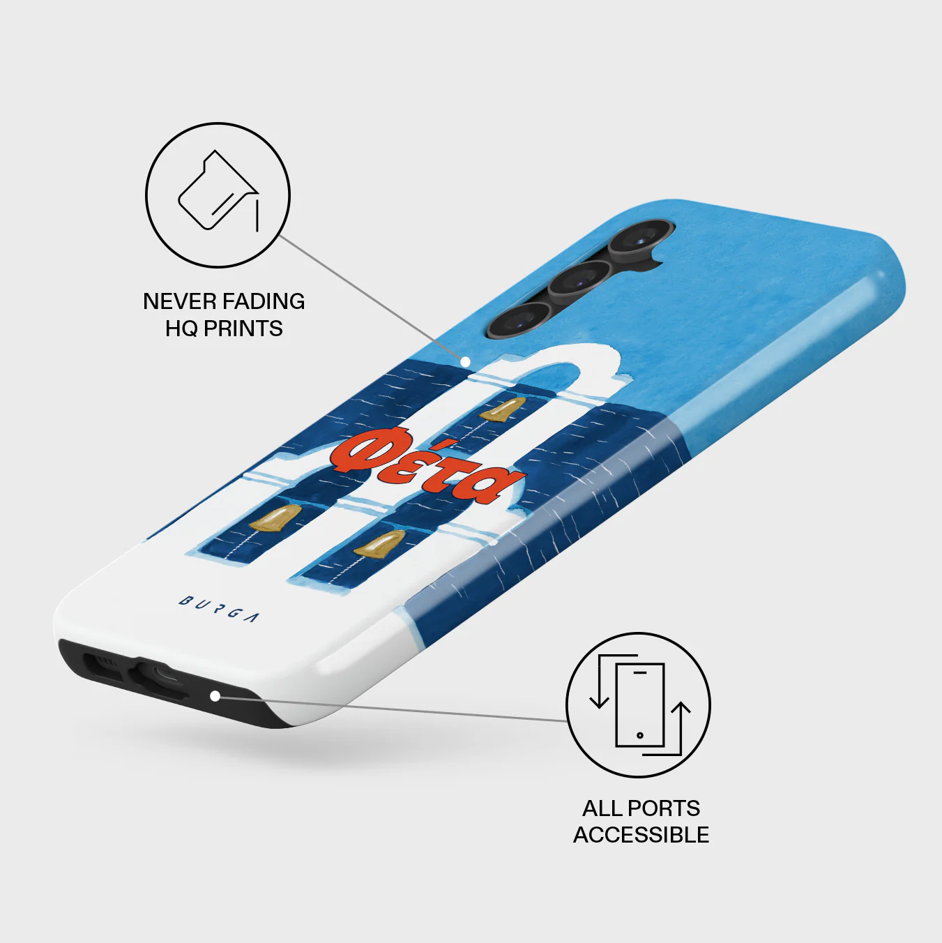 Feta - Samsung Galaxy S23 FE Case - Image 3