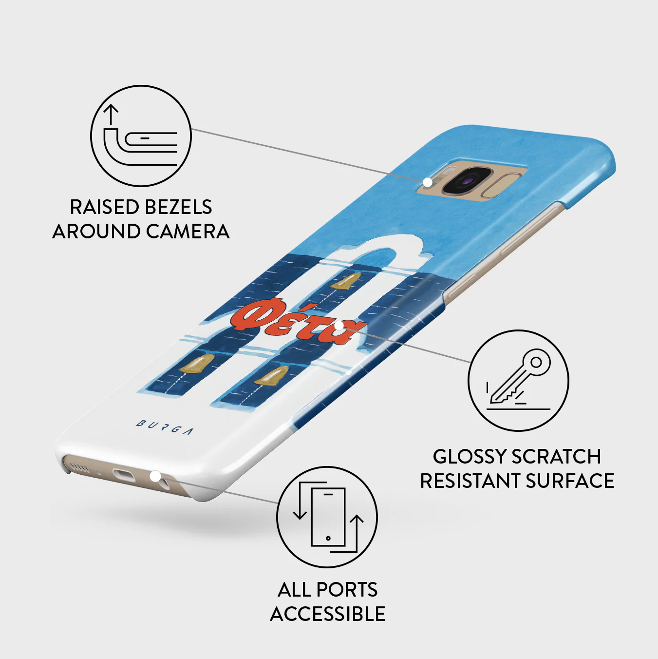 Feta - Samsung Galaxy S8 Case - Image 3
