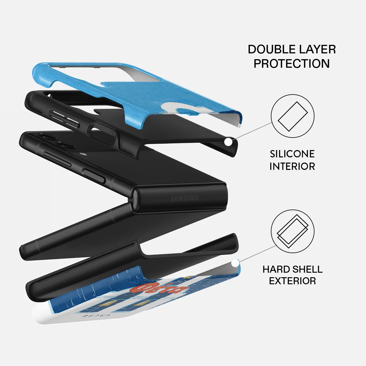 Feta - Samsung Galaxy Z Flip 3 Case - Image 2