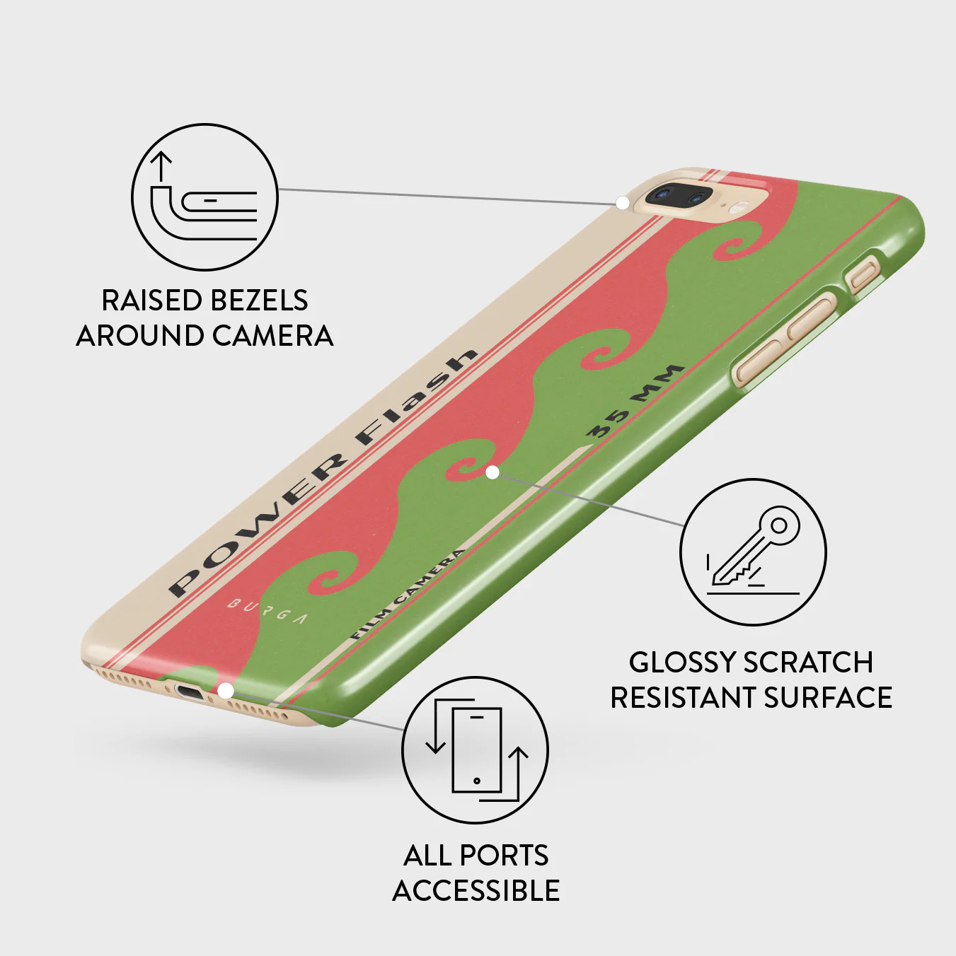 Film Camera - iPhone 7 Plus / 8 Plus Case - Image 3