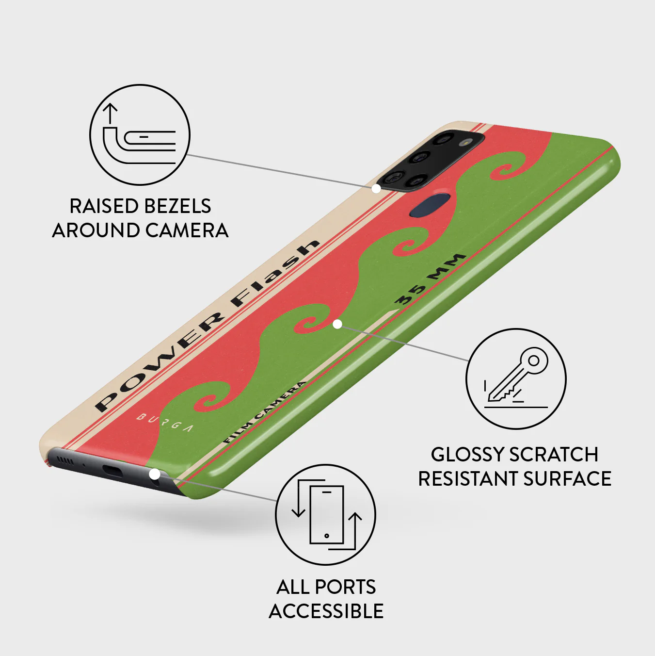 Film Camera - Samsung Galaxy A21s 4G Case - Image 3