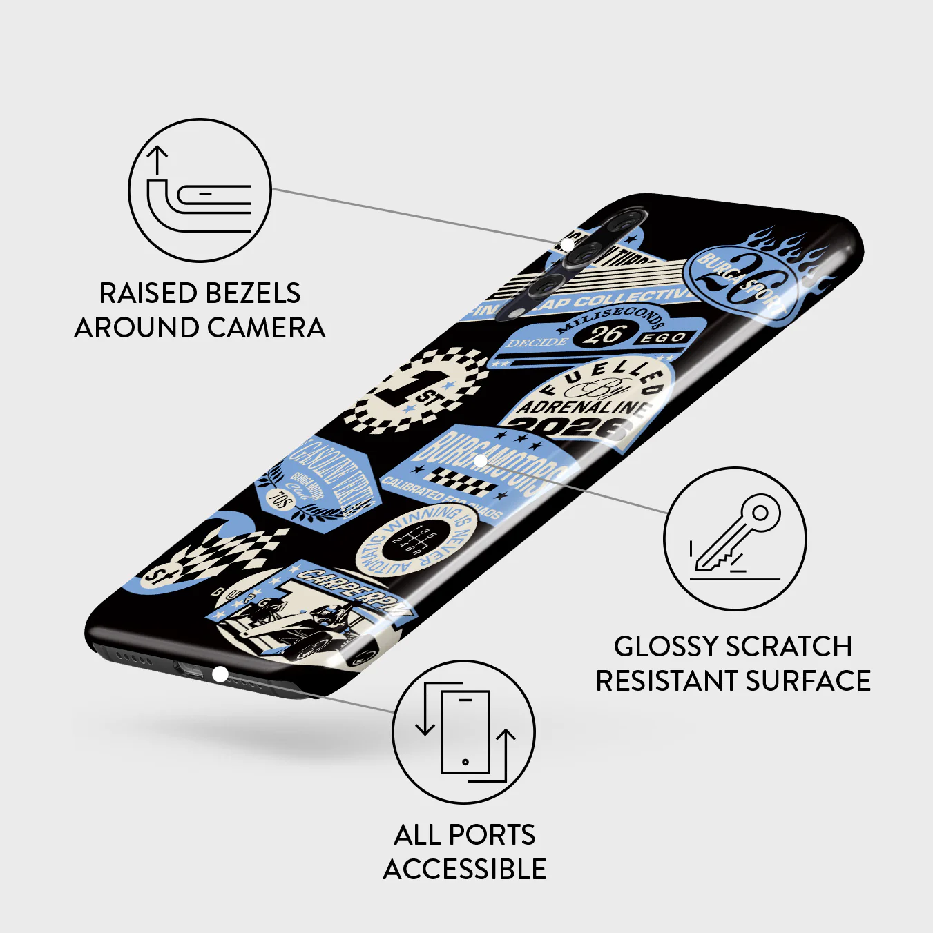Finish Line - Huawei P20 Case - Image 3