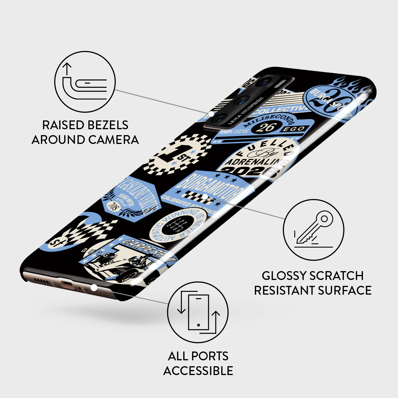Finish Line - Huawei P40 Case - Image 3