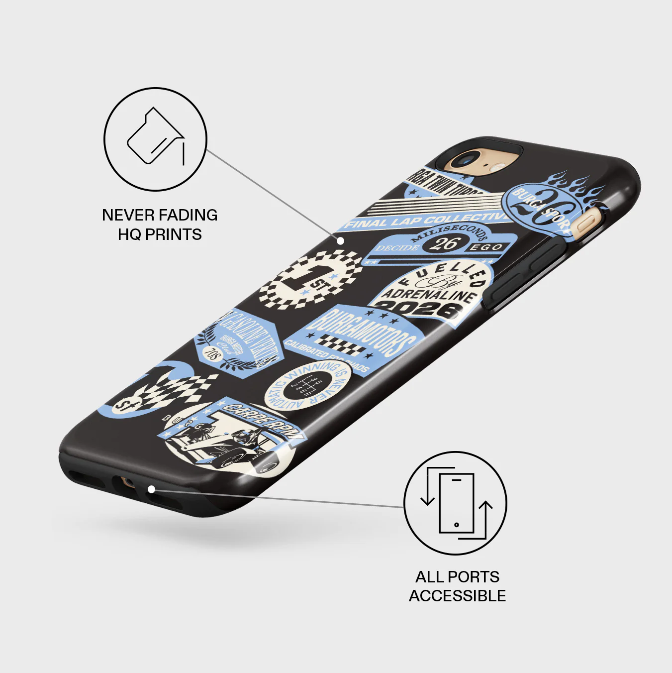 Finish Line - iPhone 7 / iPhone 8 Case - Image 3