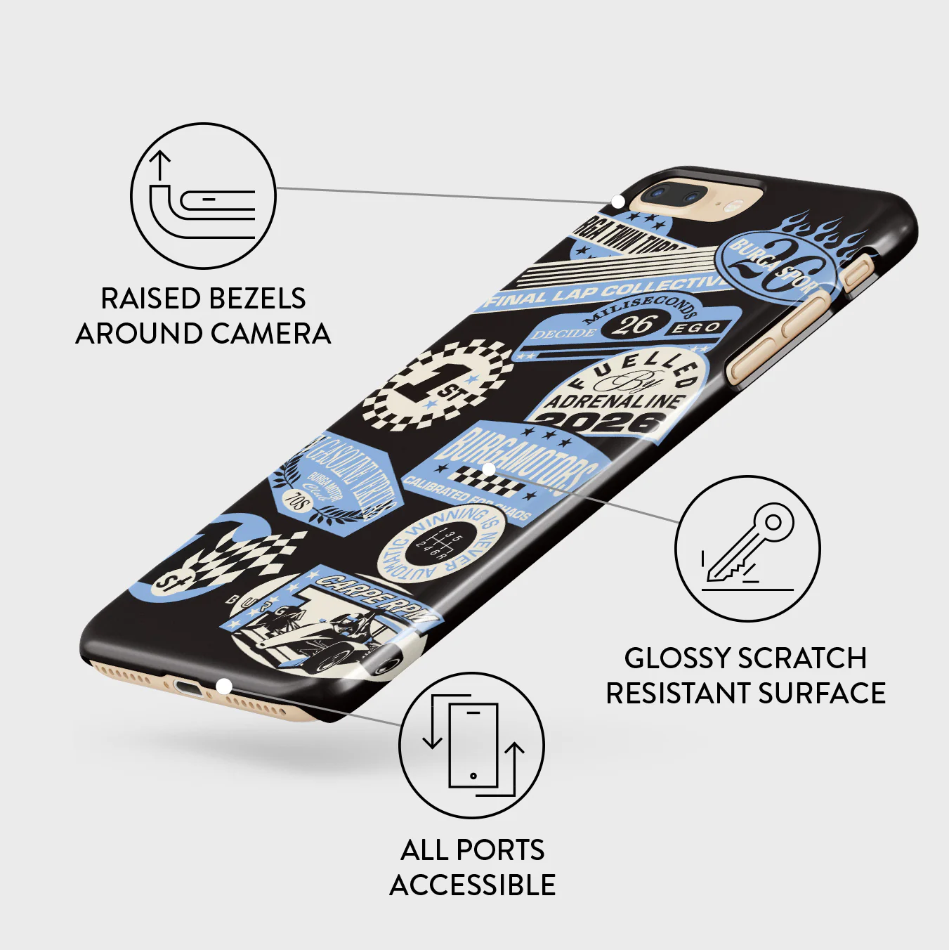 Finish Line - iPhone 7 Plus / 8 Plus Case - Image 3