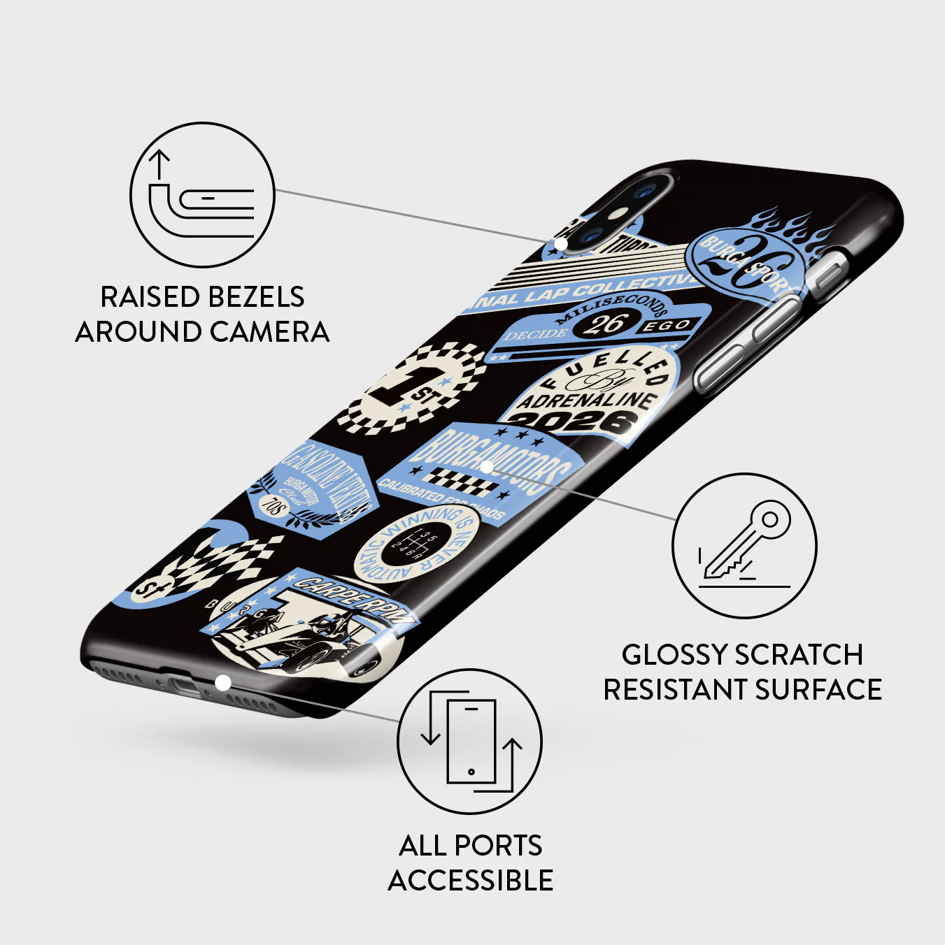 Finish Line - iPhone XS Max Case - Image 3