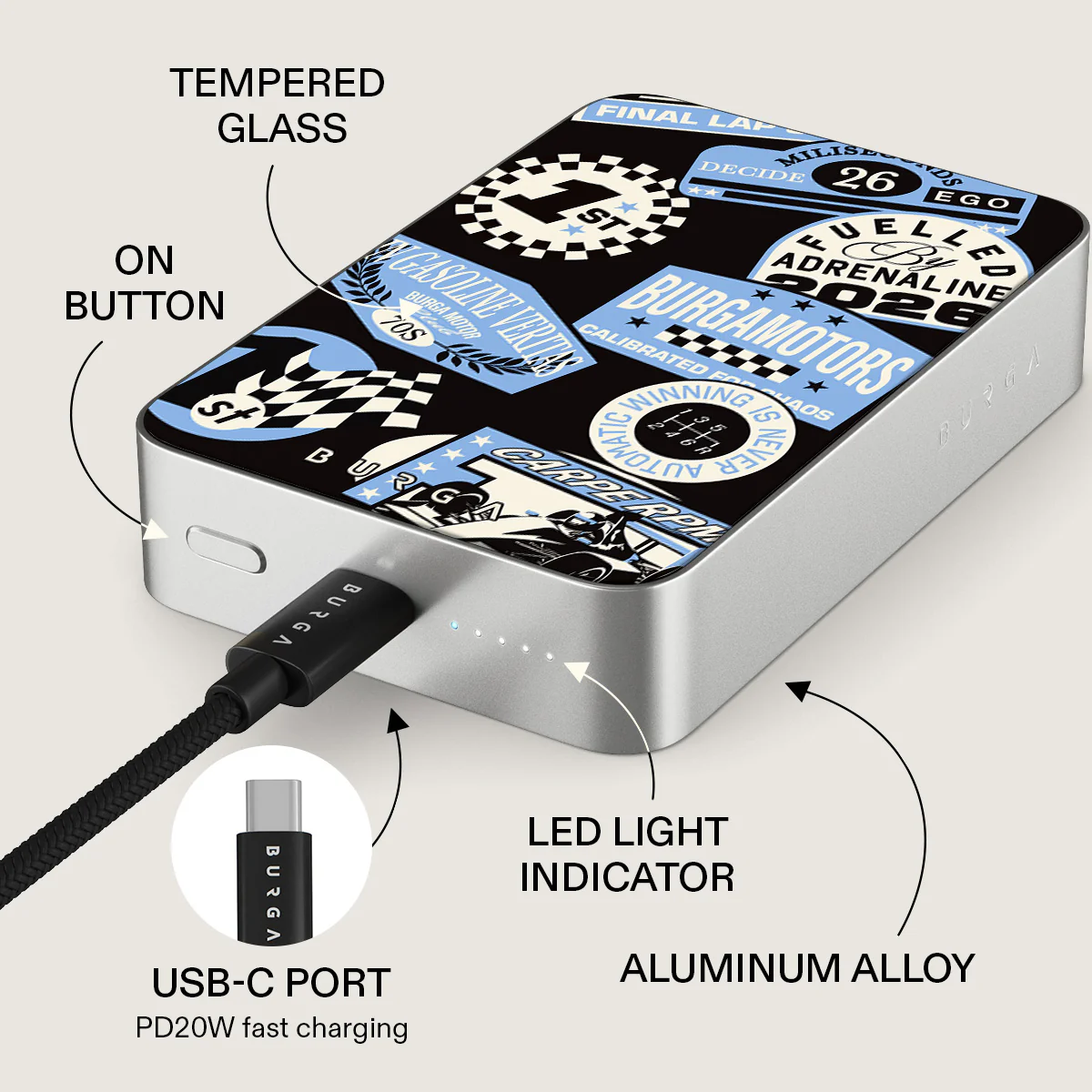 Finish Line - Magnetic Power Bank - Image 45