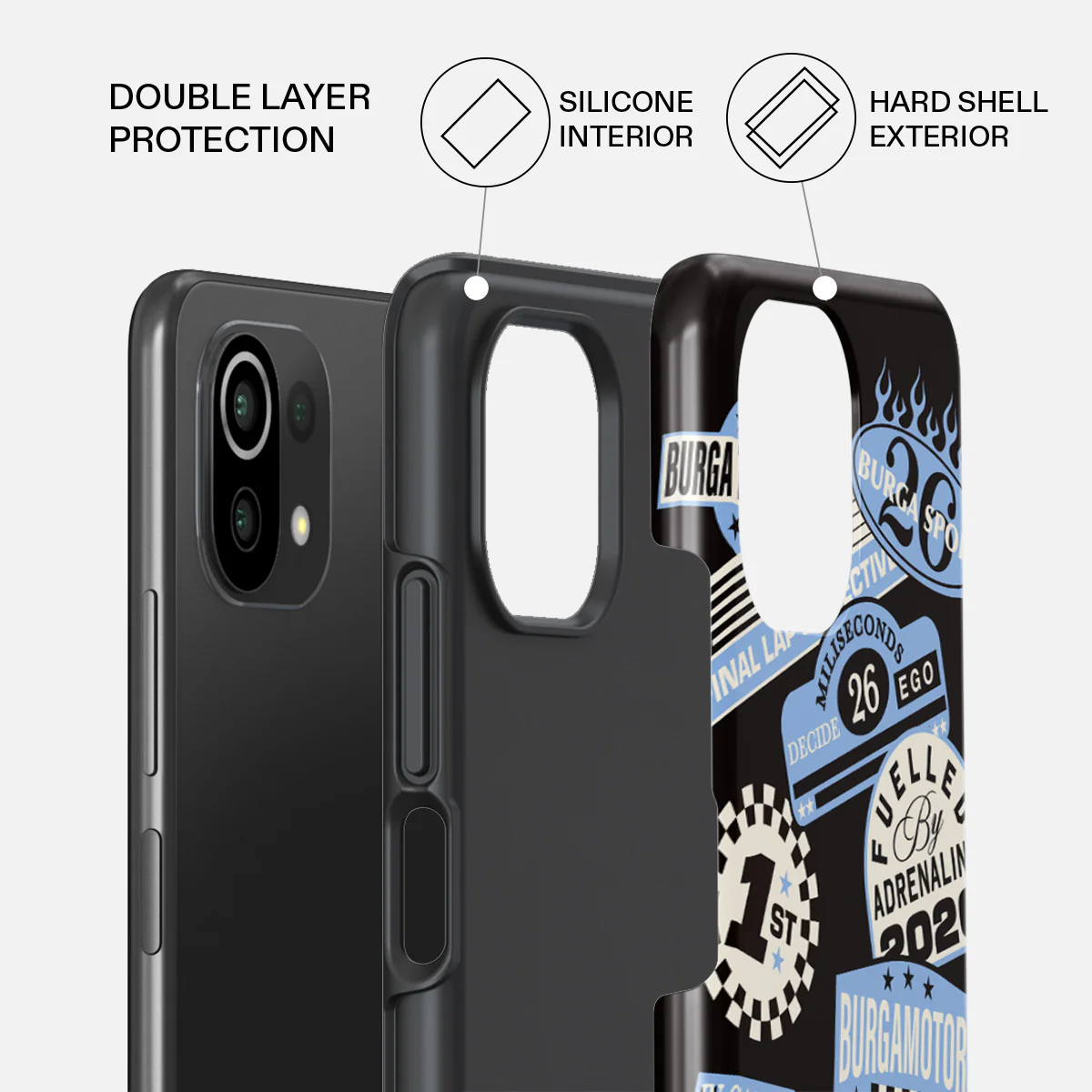 Finish Line - Xiaomi Mi 11 Lite 4G / 5G Case - Image 2