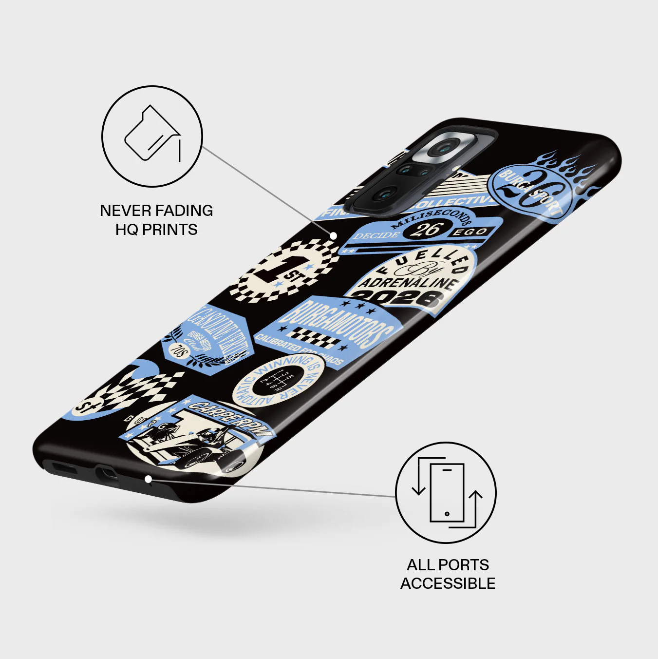Finish Line - Xiaomi Redmi Note 10 Pro Case - Image 3