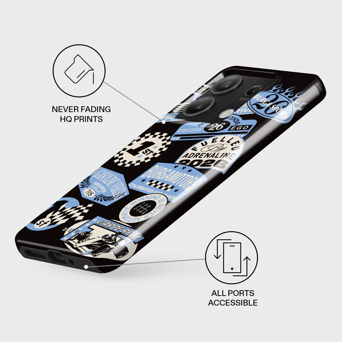 Finish Line - Xiaomi Redmi Note 13 5G Case - Image 3