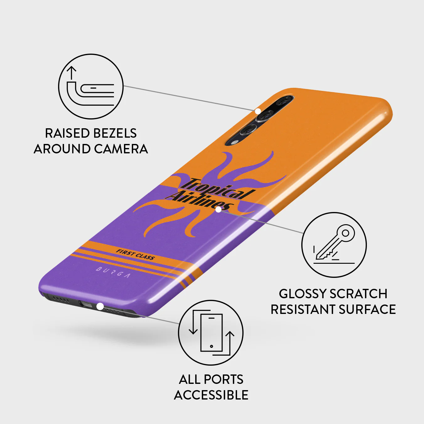 First Class - Huawei P20 Case - Image 3