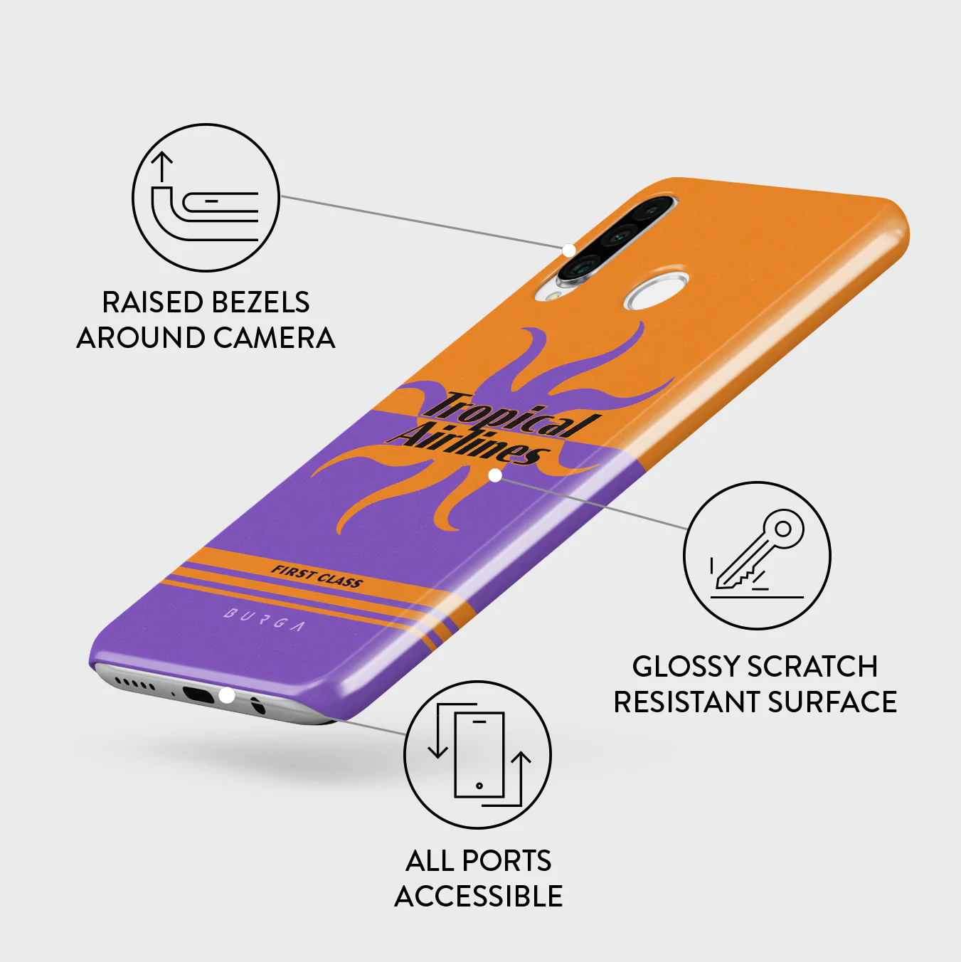 First Class - Huawei P30 Lite Case - Image 3