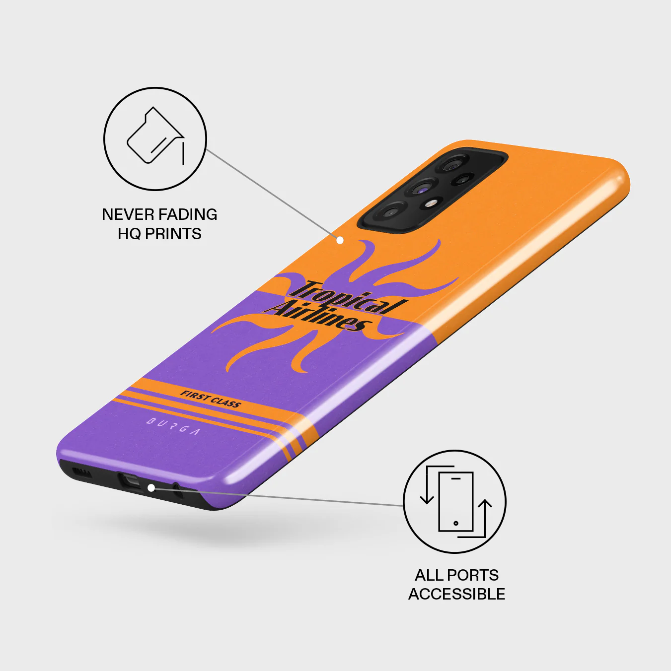 First Class - Samsung Galaxy A72 4G / 5G Case - Image 7