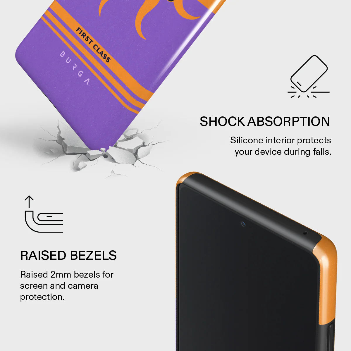 First Class - Samsung Galaxy A72 4G / 5G Case - Image 8