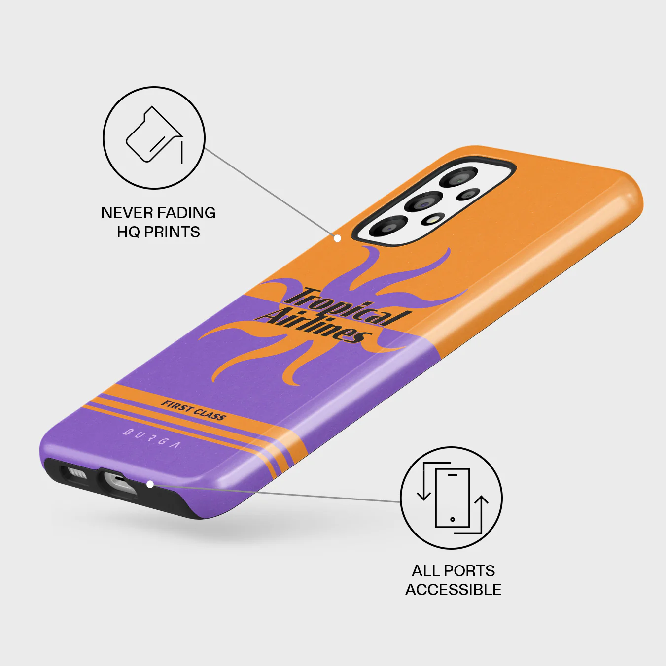 First Class - Samsung Galaxy A73 Case - Image 3