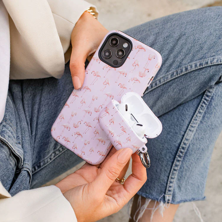 Nostalgic Pink - Flamingos Samsung Galaxy S26 Case - Image 44