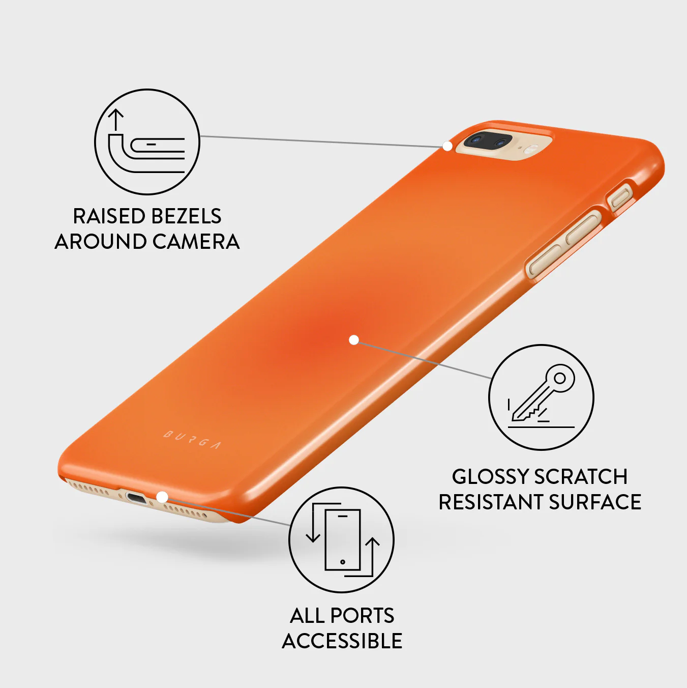 Flare - iPhone 7 Plus / 8 Plus Case - Image 3