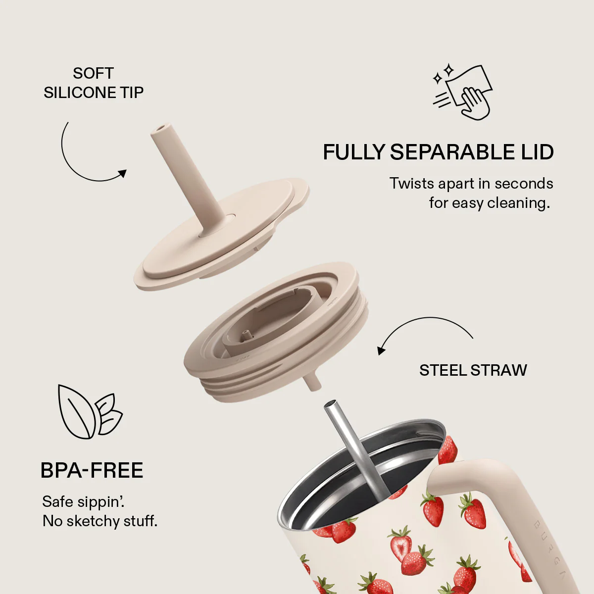 Freshly Picked - All Day Leakproof Tumbler - Image 6