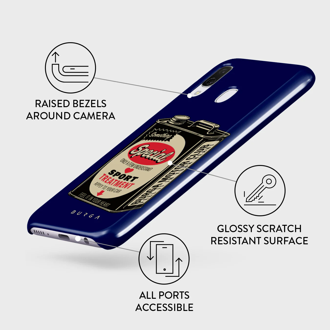 Fuel - Samsung Galaxy A40 Case - Image 3