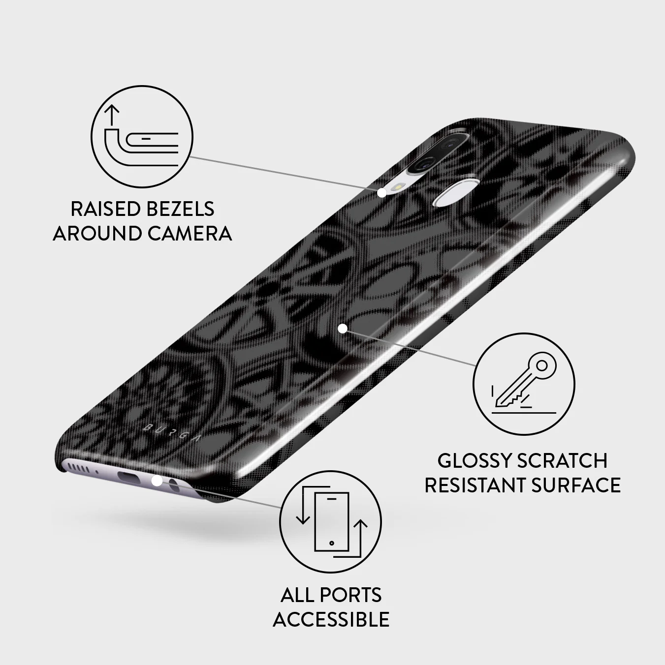 Garage - Samsung Galaxy A40 Case - Image 3
