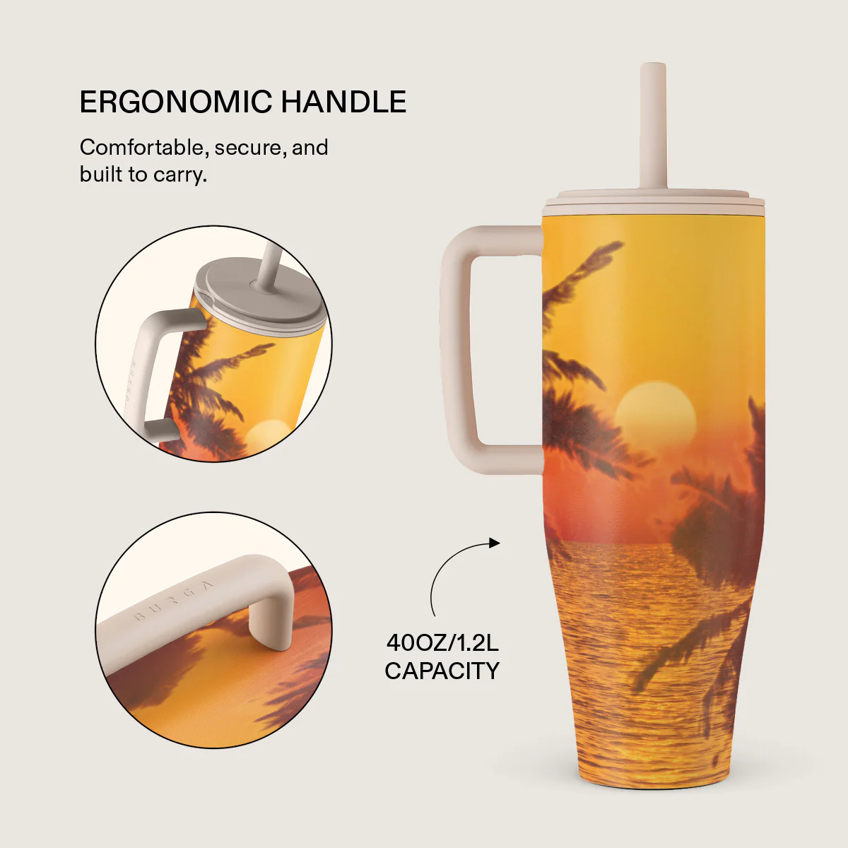 Golden Sky - All Day Leakproof Tumbler - Image 2