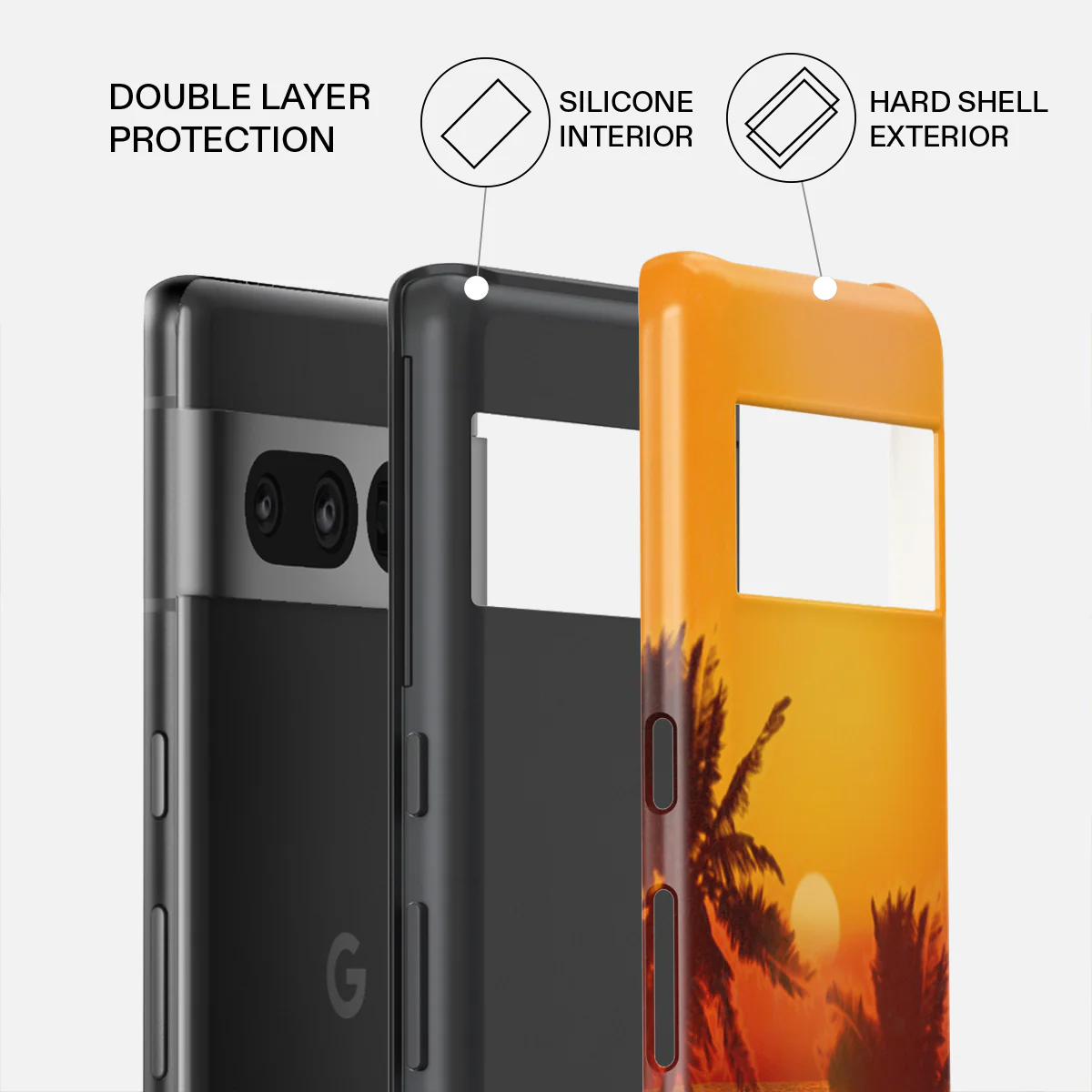 Golden Sky - Google Pixel 7 Pro Case - Image 2