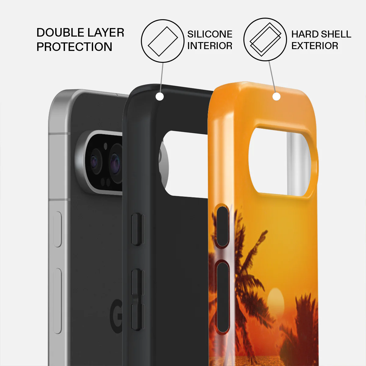 Golden Sky - Google Pixel 9 Pro Case - Image 2