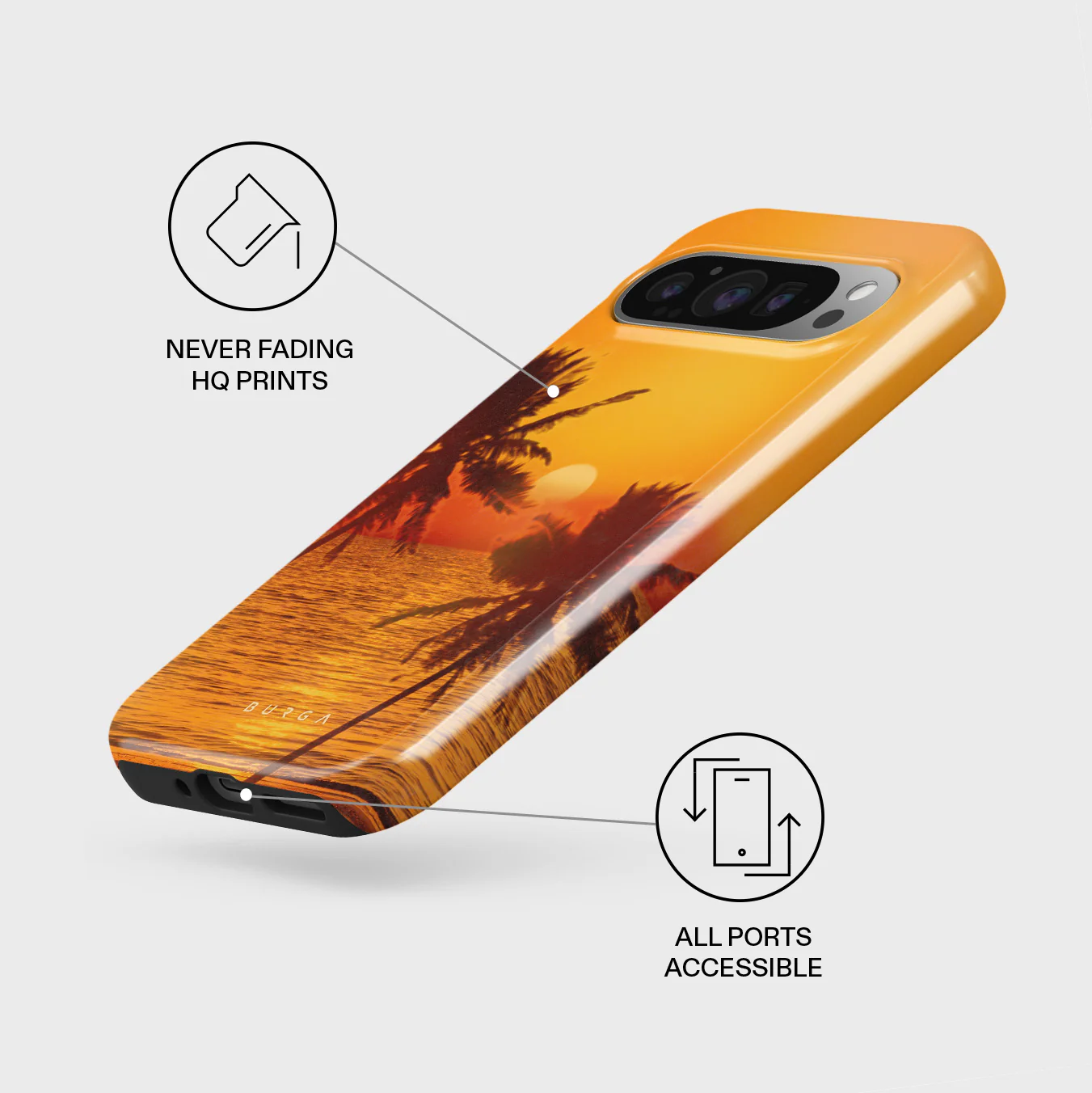 Golden Sky - Google Pixel 9 Pro Case - Image 3