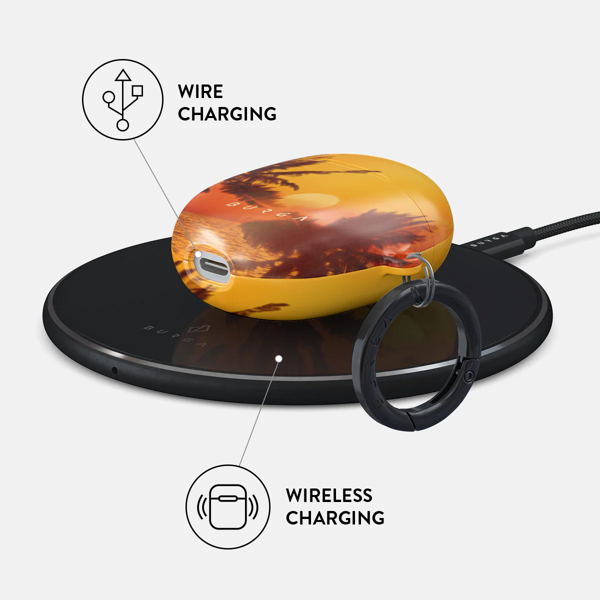 Golden Sky - Google Pixel Buds Pro 2 Case - Image 3