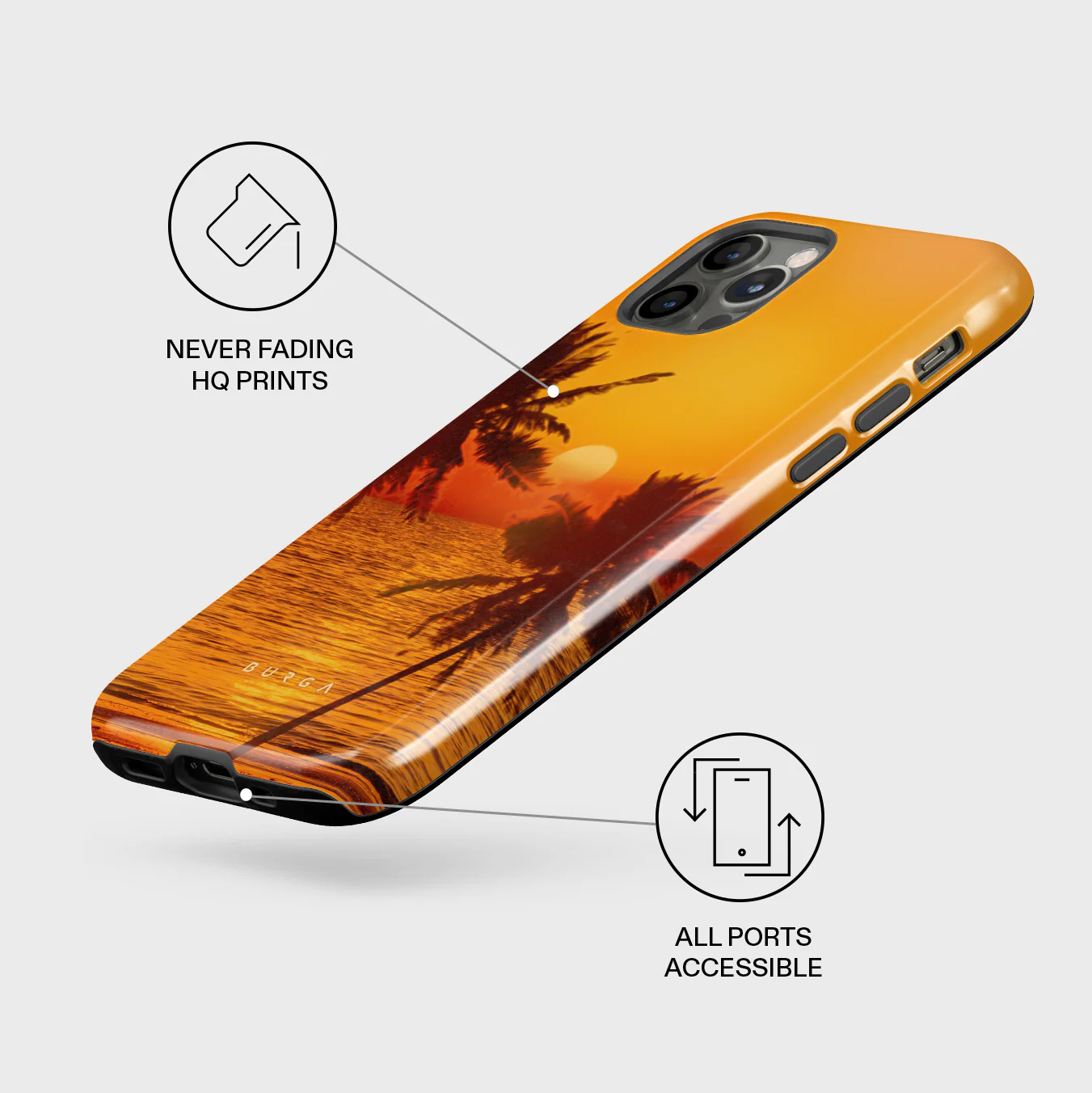 Golden Sky - iPhone 12 Pro Case - Image 3