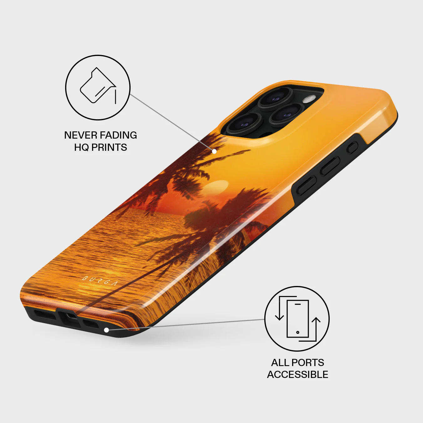 Golden Sky - iPhone 15 Pro Case - Image 3