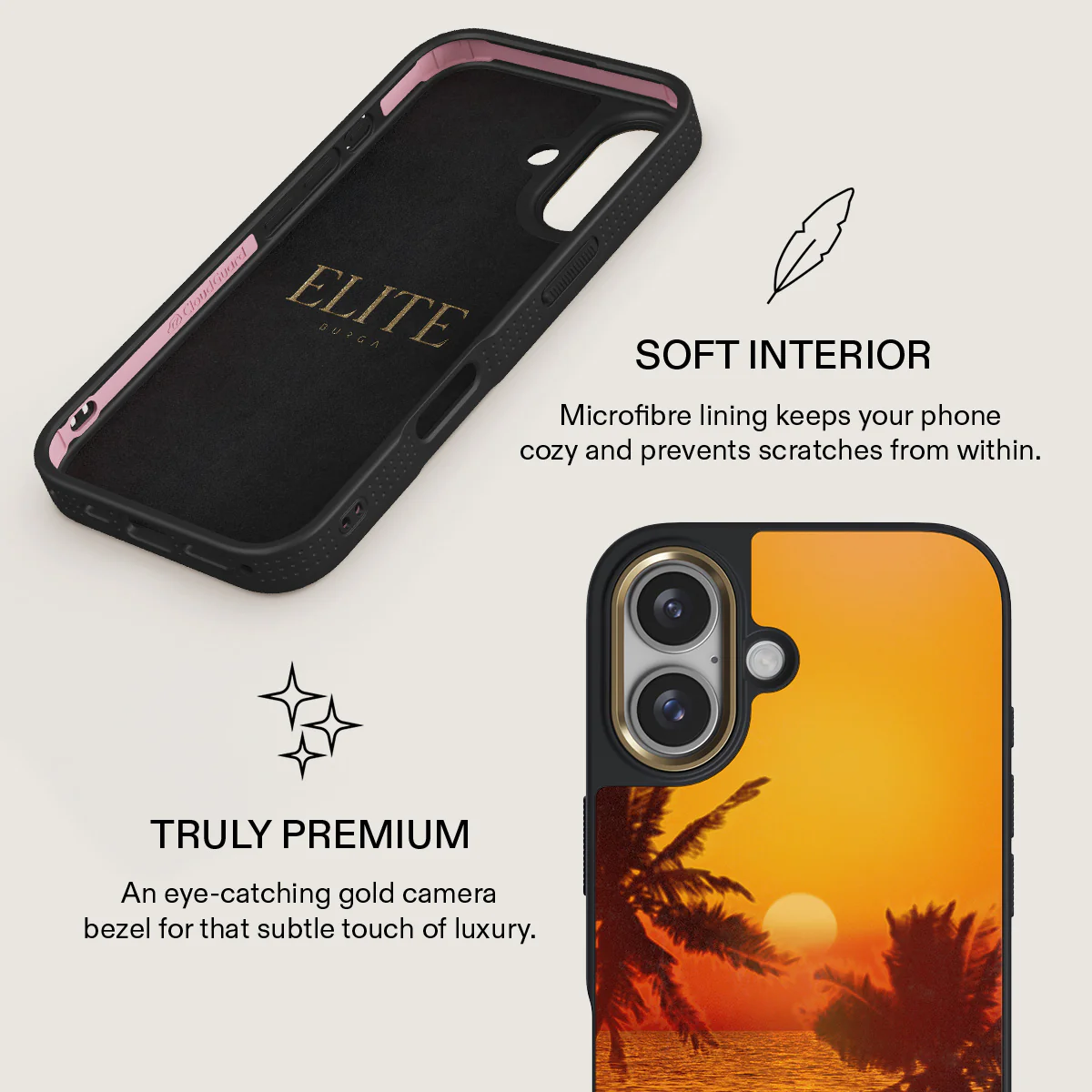 Golden Sky - iPhone 16 Plus Case - Image 11