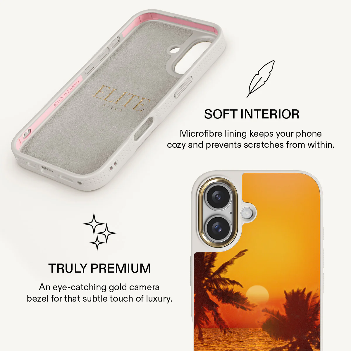Golden Sky - iPhone 16 Plus Case - Image 25