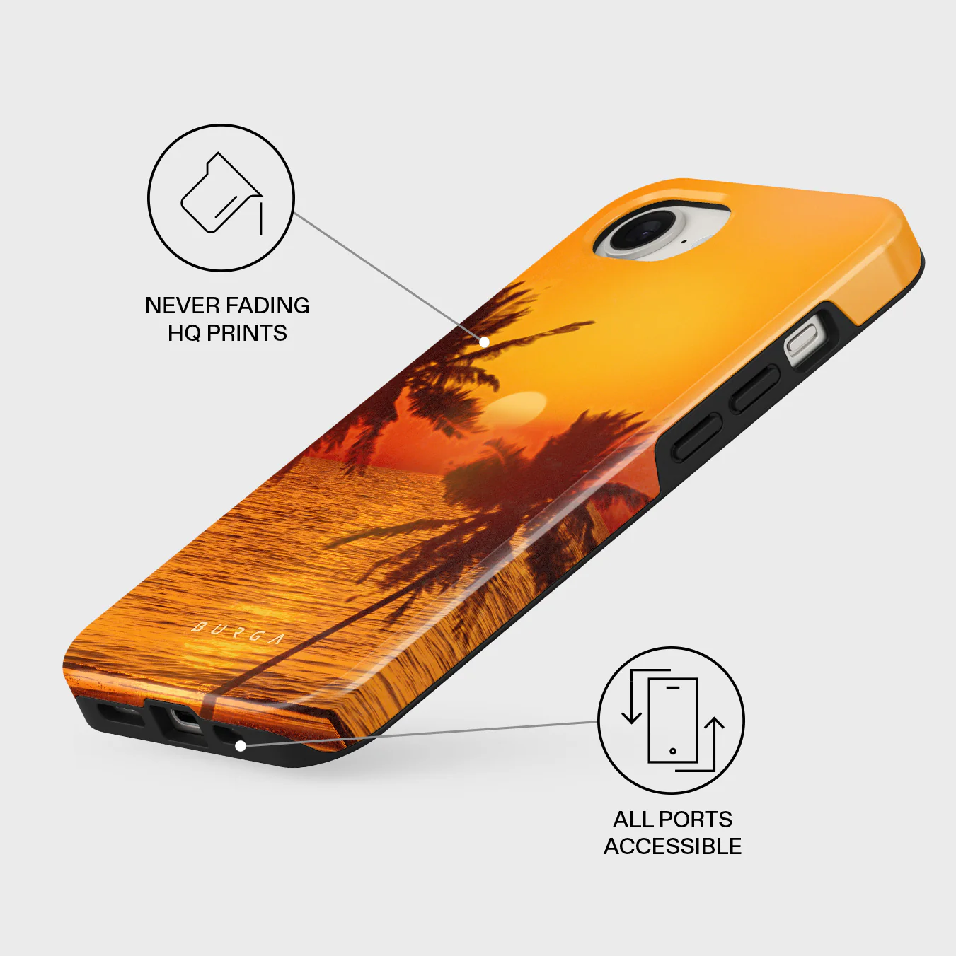 Golden Sky - iPhone 16e Case - Image 3