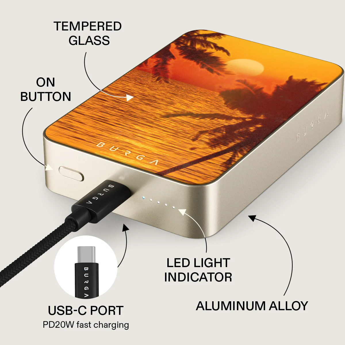 Golden Sky - Magnetic Power Bank - Image 40