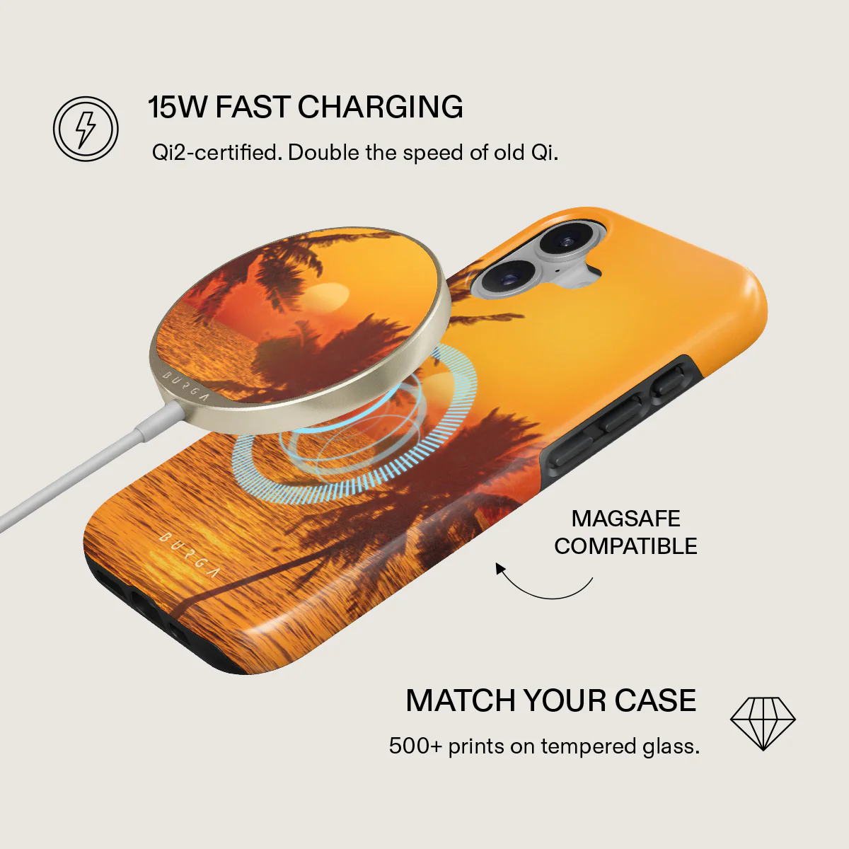Golden Sky - Magnetic Wireless Charger - Image 2