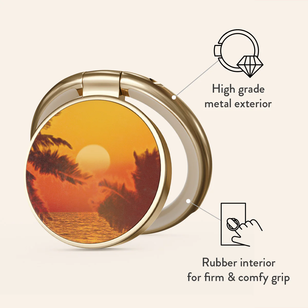 Golden Sky - Adhesive Ring Holder - Image 7
