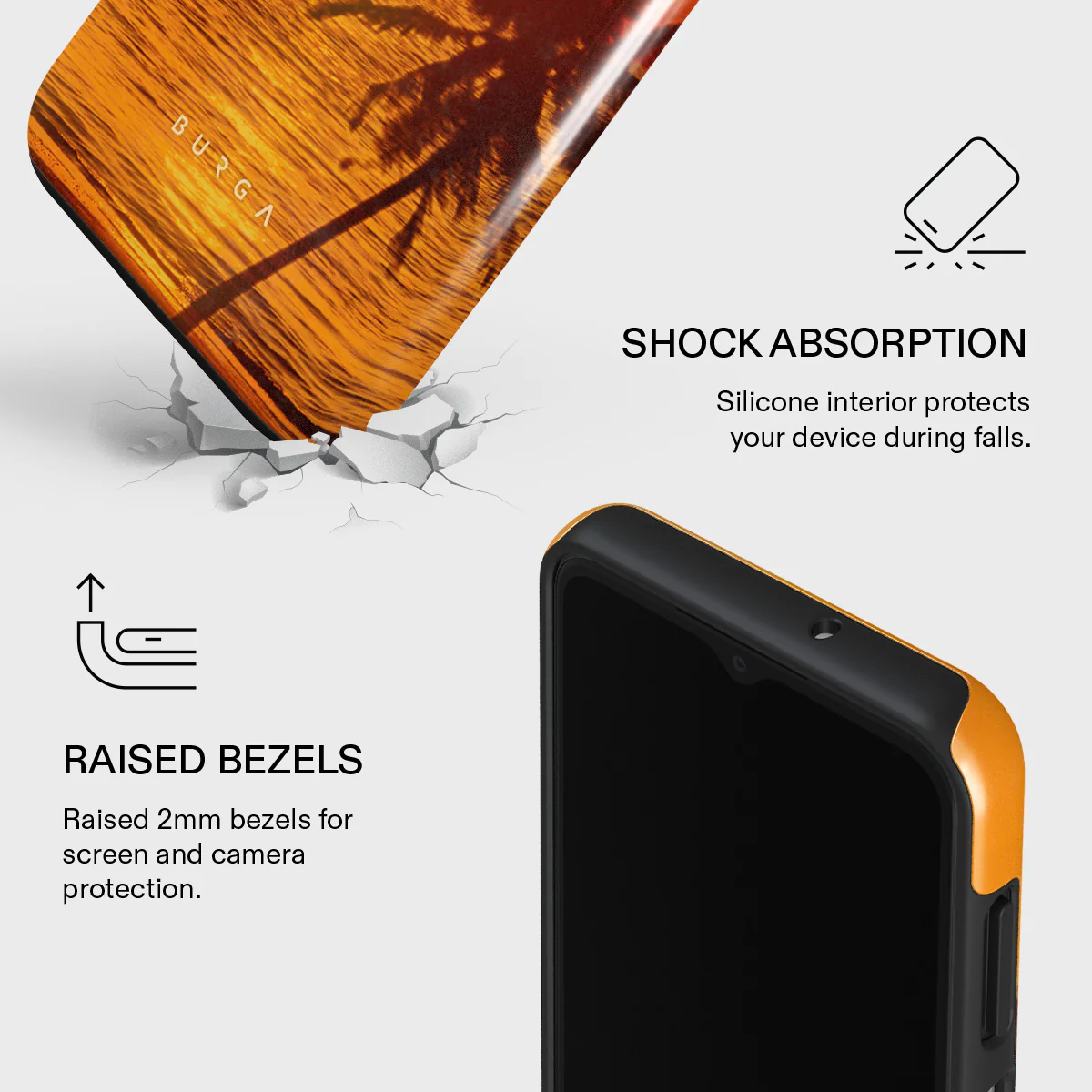 Golden Sky - Samsung Galaxy A13 4G Case - Image 4