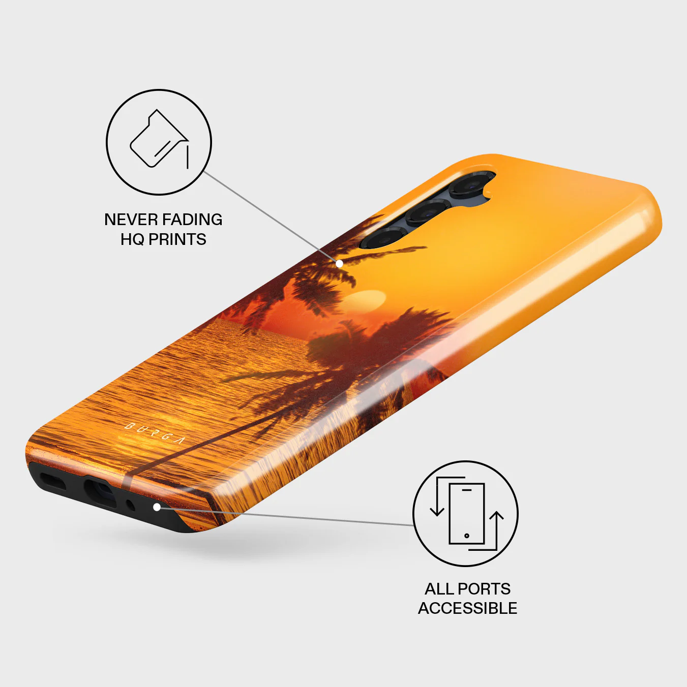 Golden Sky - Samsung Galaxy A16 Case - Image 3